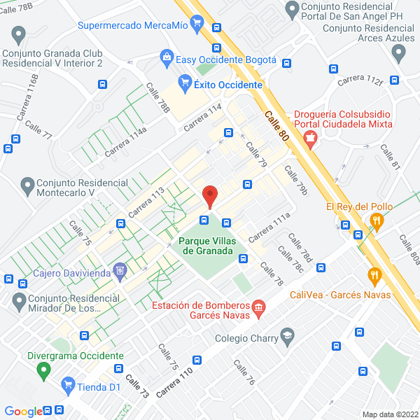 Mapa de Centro De Formación De Conductores Autovillas