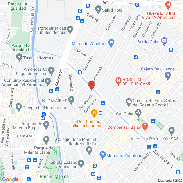 Mapa de Centro De Enseñanza Automovilística San Mateo