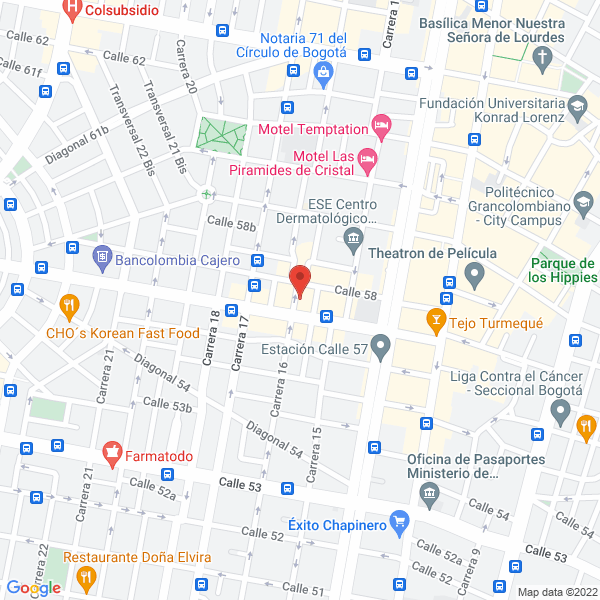 Mapa de Instituto De Conductores Colombia