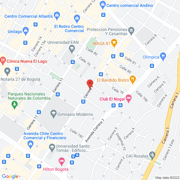Mapa de Agropecuaria San Lázaro Ltda.