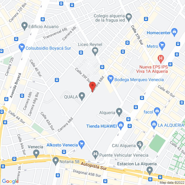 Mapa de Alambres Y Mallas S.A. Almasa
