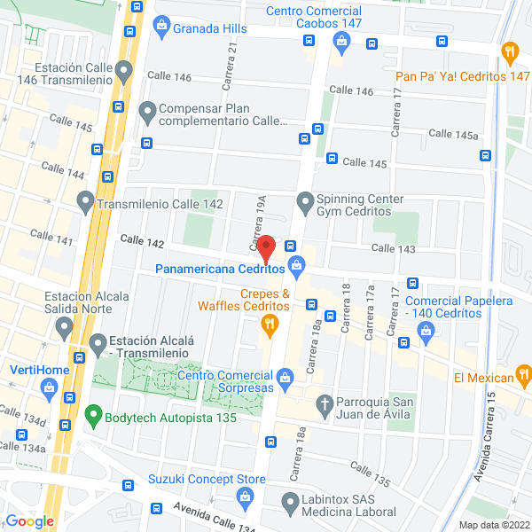 Mapa de Cubides Y Muñoz Ltda.