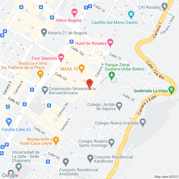 Mapa de Diseños Interventorías Y Servicios S.A.S.