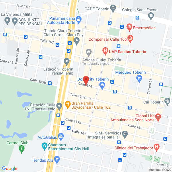Mapa de Diseral Ltda.