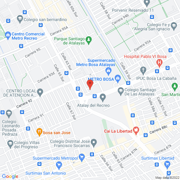 Mapa de Disertran S.A.