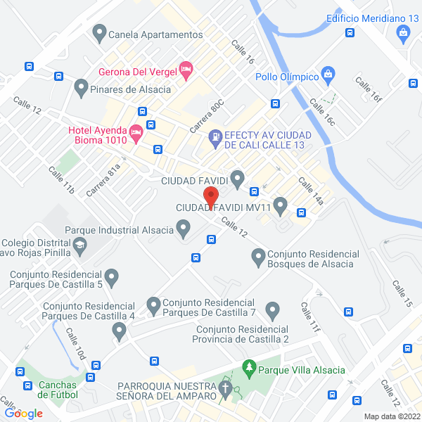 Mapa de Disypol Ltda.