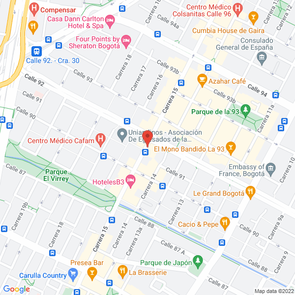 Mapa de Dopesa S.A.