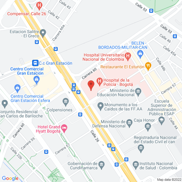 Mapa de Ismael Franco Y Cía. S. En C.