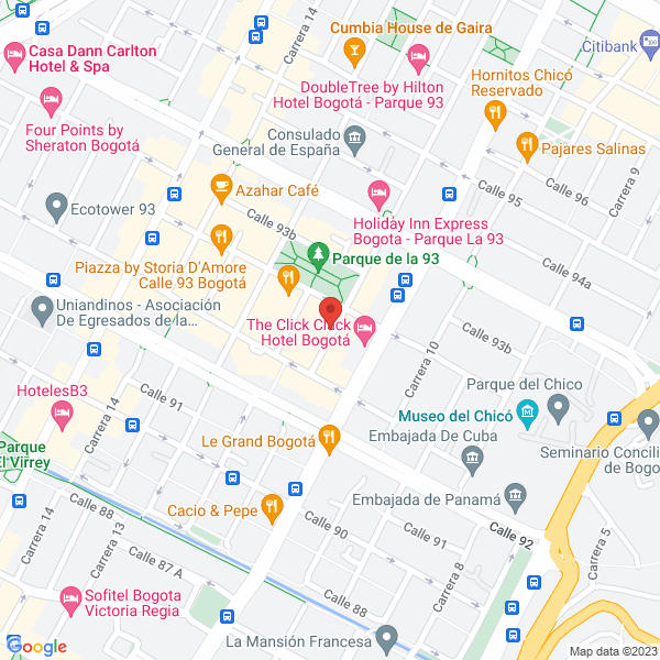 Mapa de J.A. Jaramillo S.A. Corredores De Reaseguros