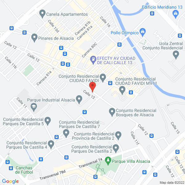 Mapa de Jab Representaciones S.A.