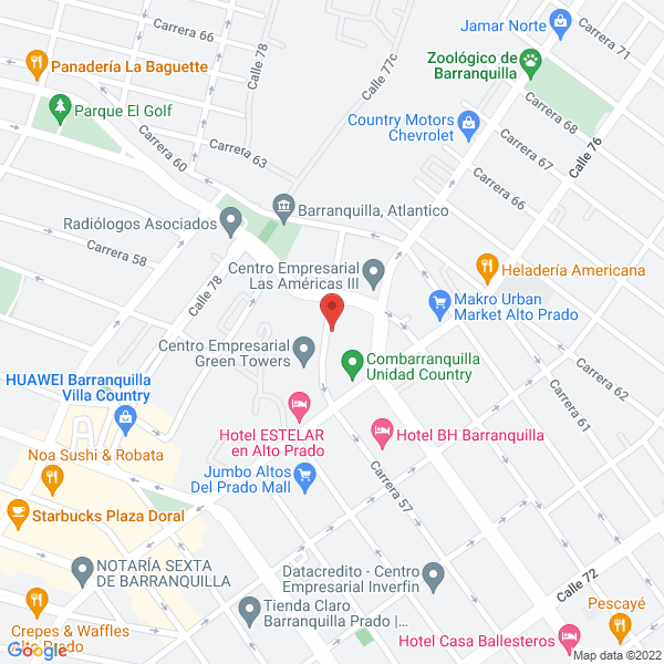 Map of Masering Ltda.