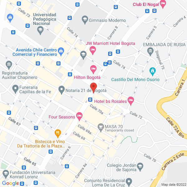 Mapa de Motorola Mobility Colombia S.A.S.