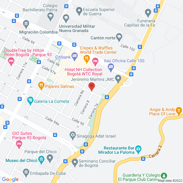 Mapa de M P C Publicidad S.A.S.