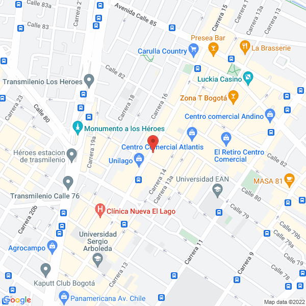 Mapa de Nitrofoskal Ltda.