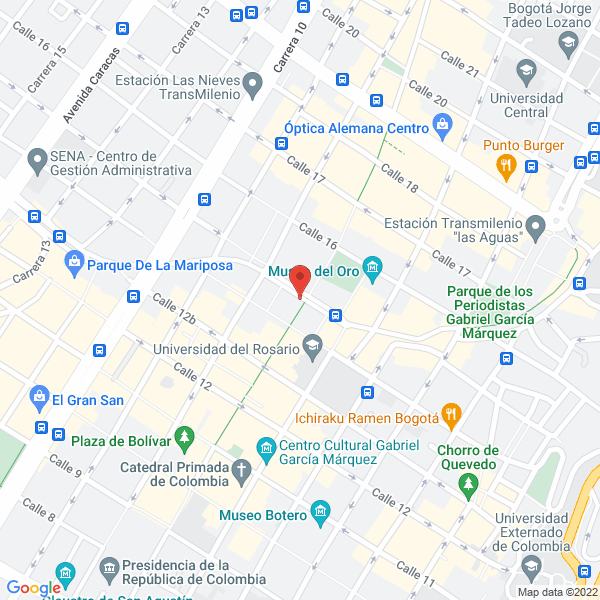 Mapa de Pesquera Jaramilo Av Jiménez