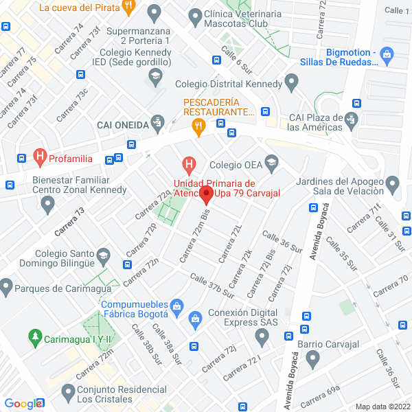 Mapa de Petrochin Colombia S. A. S.