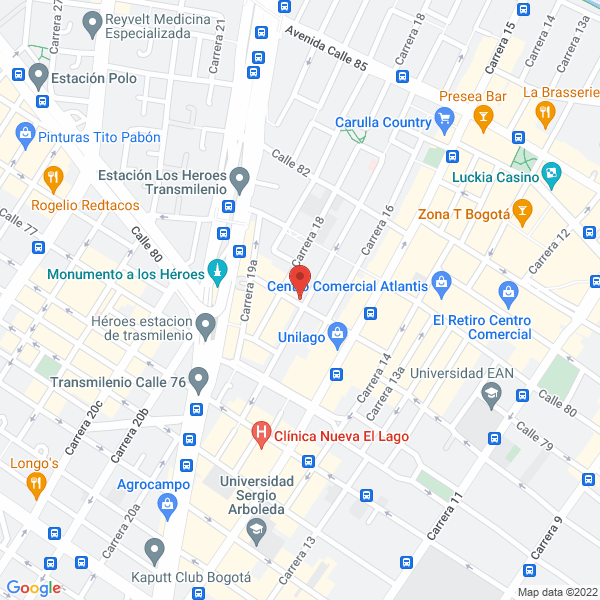 Mapa de Petrocomercializadora S.A.
