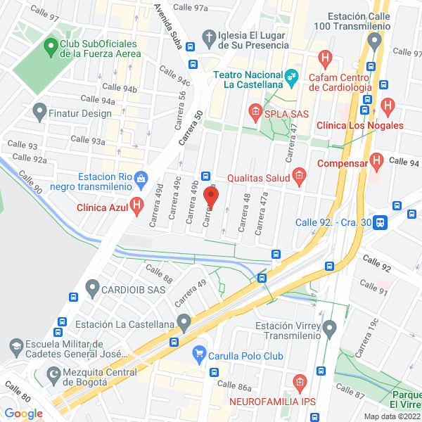 Mapa de Señalizaciones Y Construcciones Ltda
