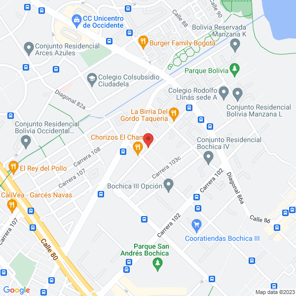 Mapa de Rapi Broaster Y Asados