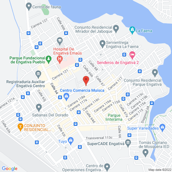 Mapa de Fundación Criar