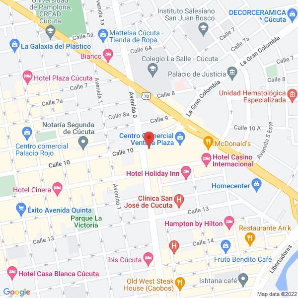 Map of Línea Viva Medical S.A.S.