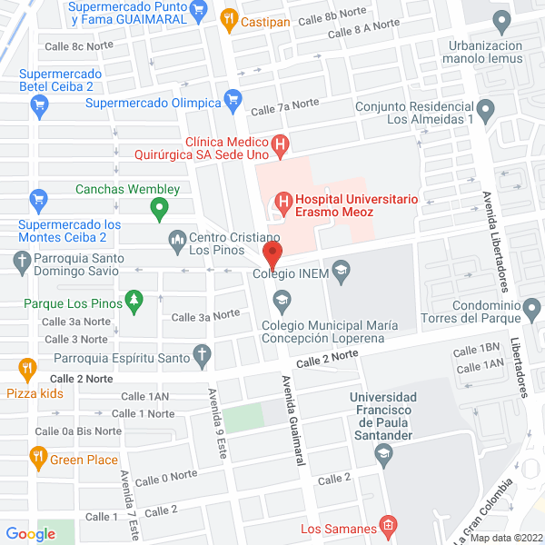 Map of Nortrauma S.A.