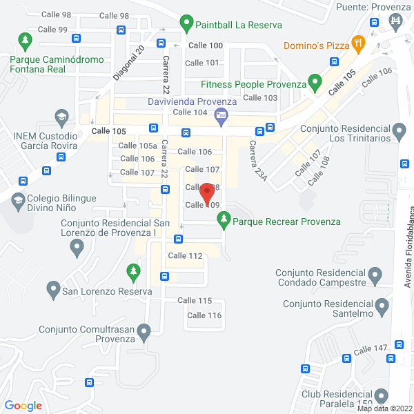 Map of Pinturas Tonner Y Cía Ltda