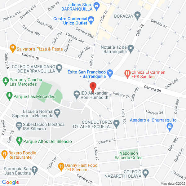 Map of Graficor Impresores