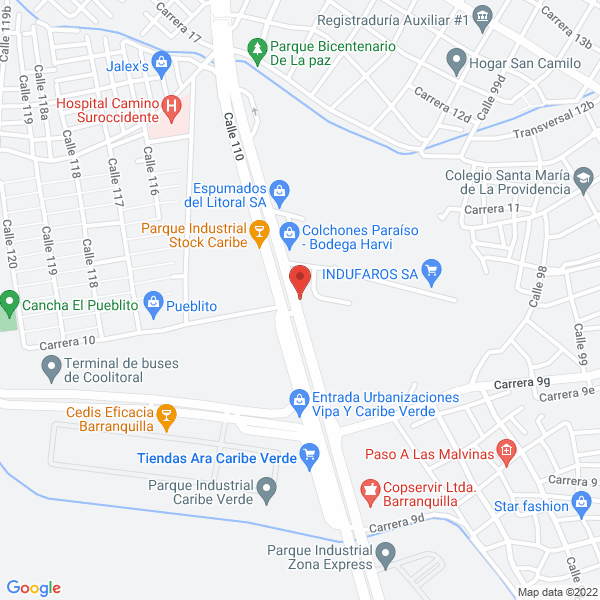 Map of Suministros Orion Col S.A.S.