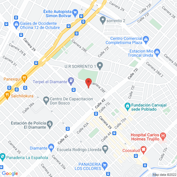 Mapa de Granero Doña Blanca