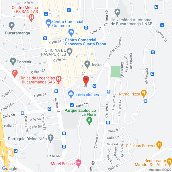 Map of Dr Carlos Moreno S.A.S.