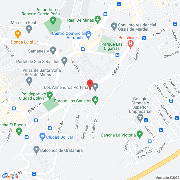 Map of Constructop S.A.S.