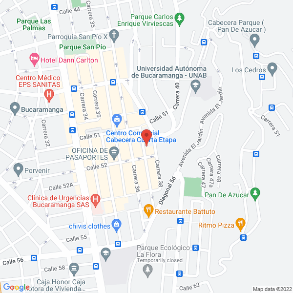 Map of Valco Constructores Y Consultores Ltda.