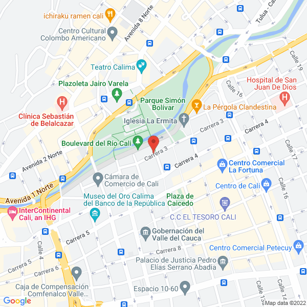Mapa de Centro De Conciliación Fundafas