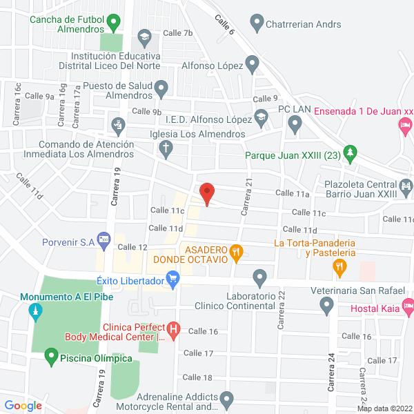 Map of Gourmet Y Delicadezas Luis
