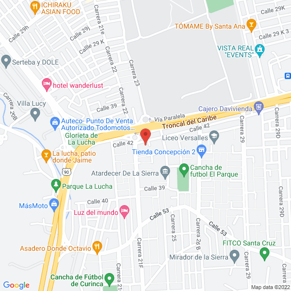 Map of Mundanza La Economía