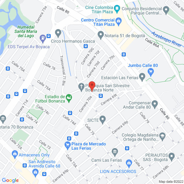 Mapa de Mudanzas Y Transportes Medina Express