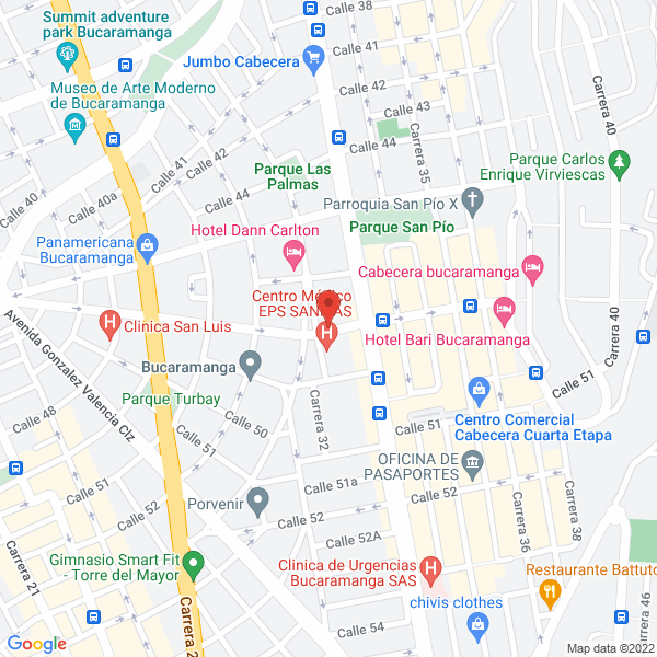 Map of Garcia Acosta Raul Alfredo