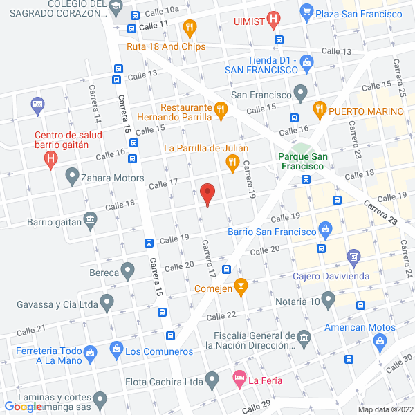 Map of Empanadas Pasabocas Doña Julia