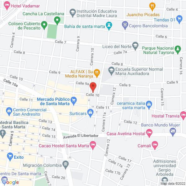 Map of Veterinaria El Becerro