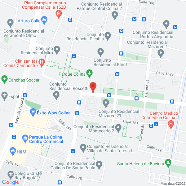 Mapa de Calipso Beachwear