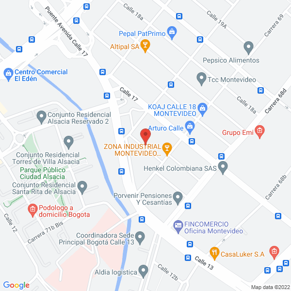 Mapa de Nypol S.A.