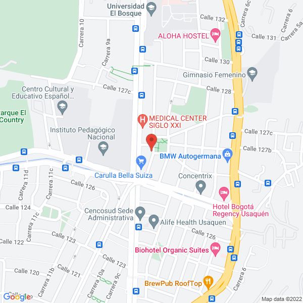 Mapa de Fh Studio Sas
