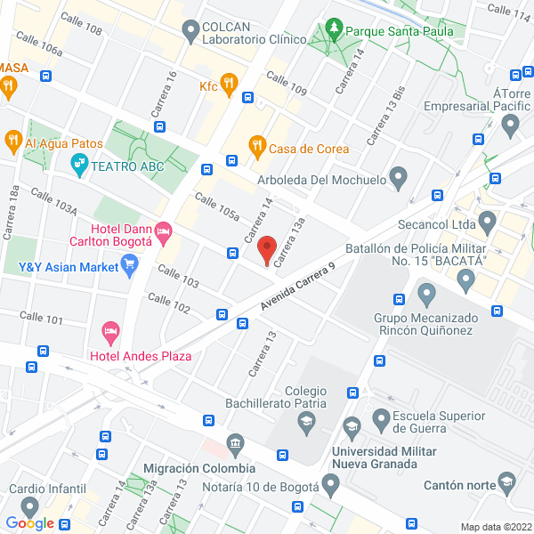 Mapa de Market & Shopper Sas