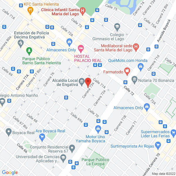 Mapa de Acabados Almapisos Ltda.