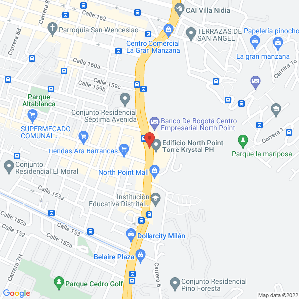 Mapa de Intertext Comercializadora Internacional S.A.S.