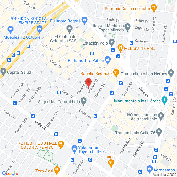 Mapa de Bustacara Decoracion Y Arquitrectura S.A.S
