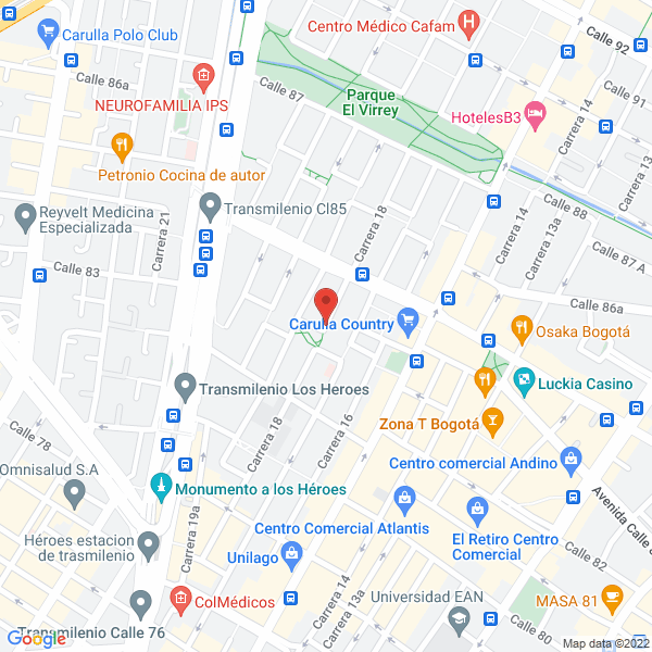 Mapa de Alvarez Giraldo Abogados S.A.S.