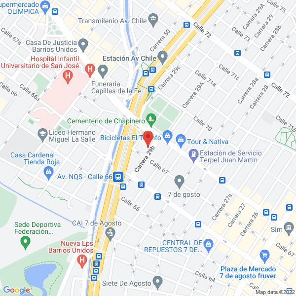 Mapa de Marmoleria Doribel