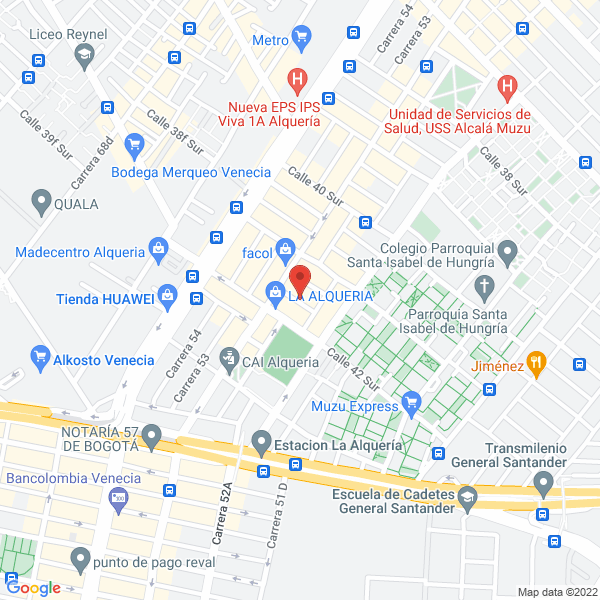 Mapa de Megacortinas